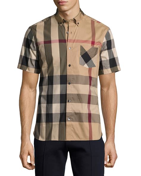 burberry short sleeve shirt.